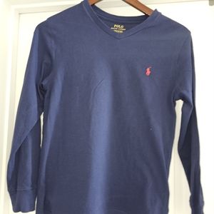 Boys Polo Ralph Lauren T- Shirt Size 10-12 Medium